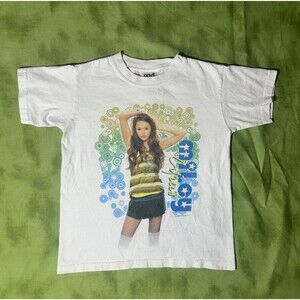 Miley Cyrus Best of Both Worlds Tour Girl's Shirt 07-08 Size Youth Small